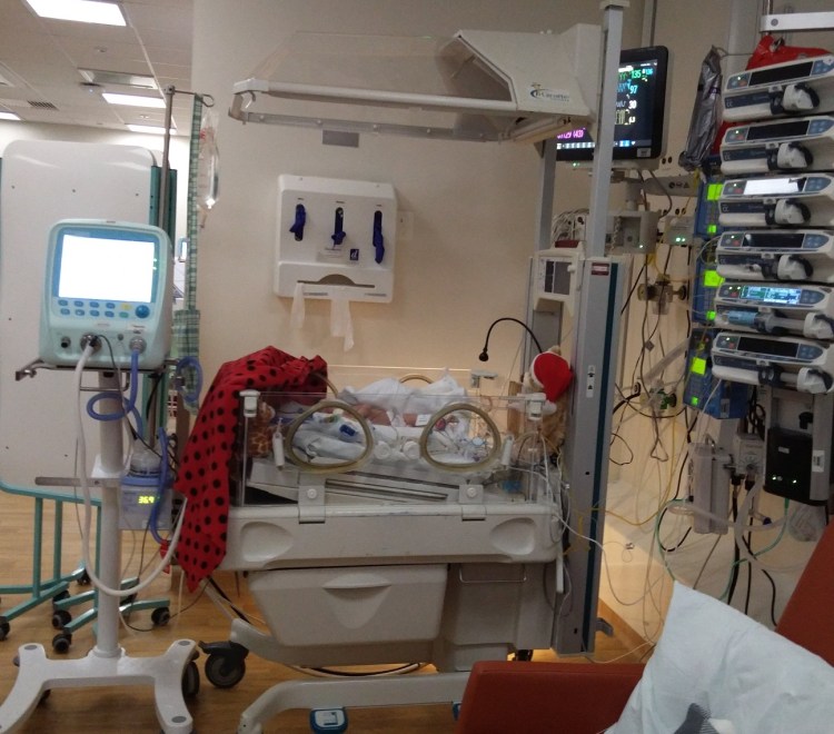 Intensive care close up